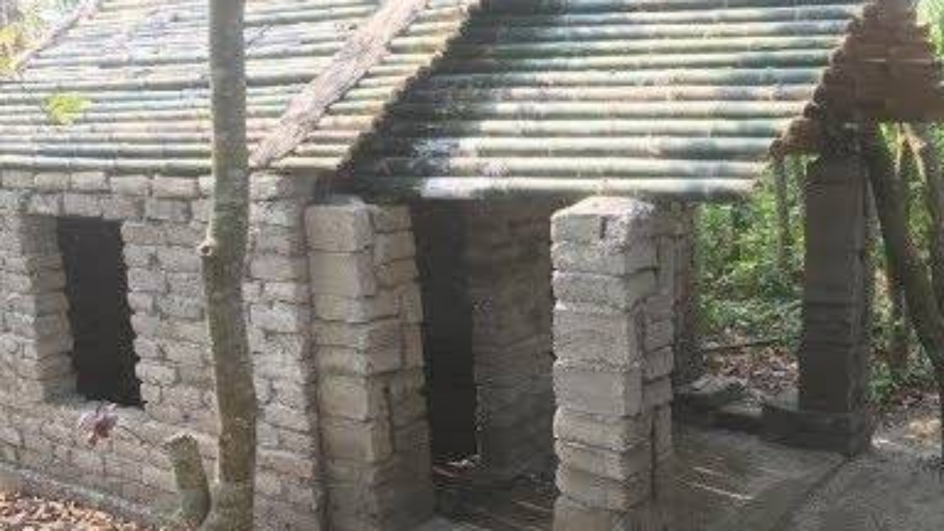 原始技术与生存技能荒野建房罗马部分8